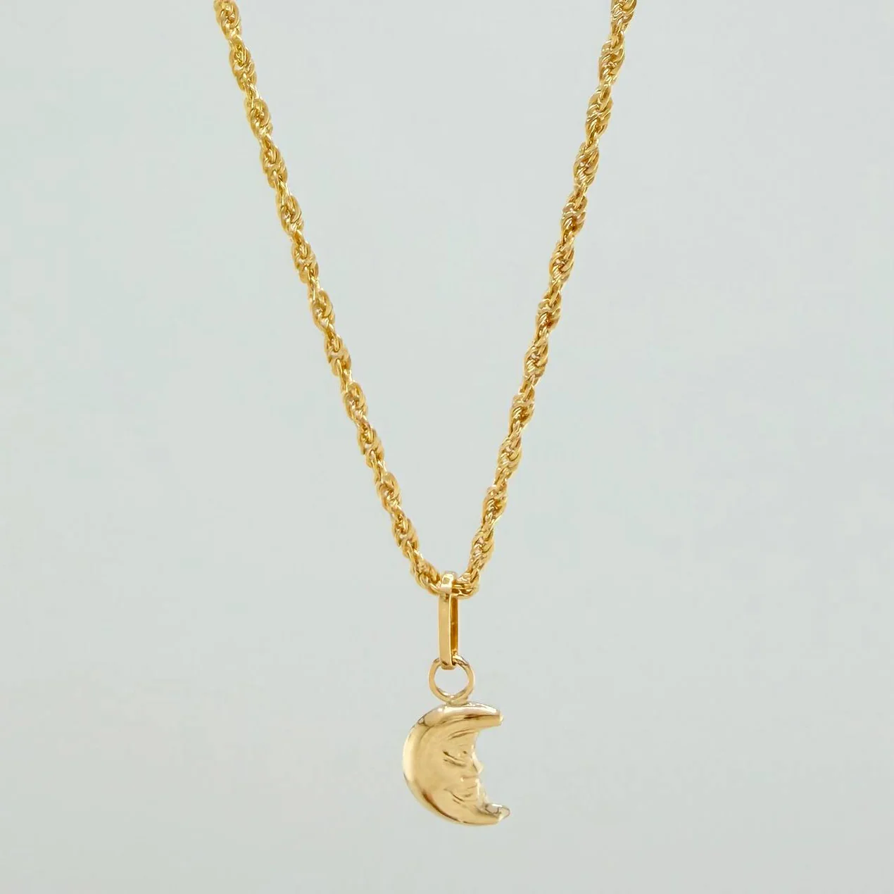 Set Cadena Lazo Luna